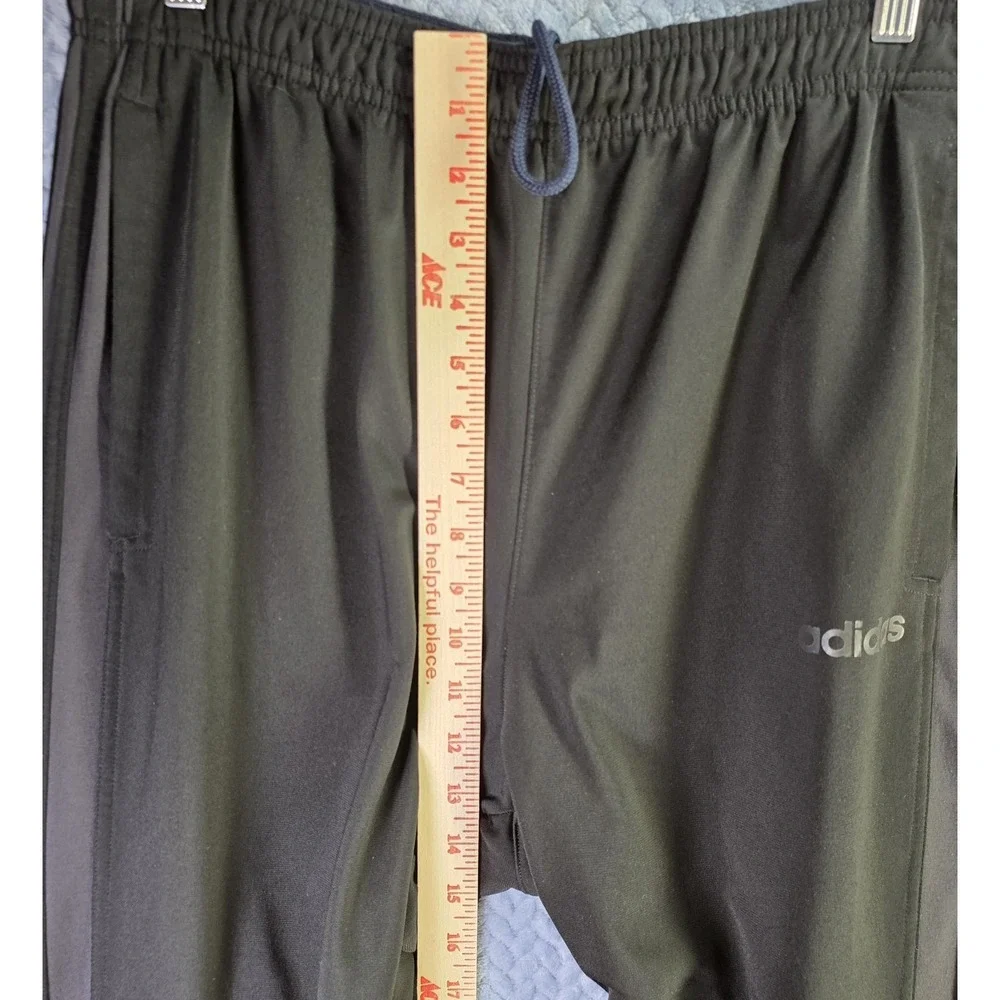 Adidas Primegreen Mens XL Black Track Pants Ankle Zip‎ Soccer Joggers FL4870